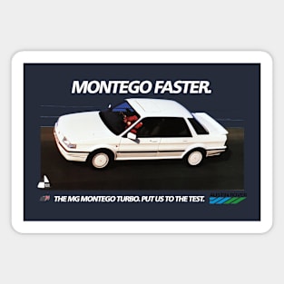 MG MONTEGO - advert Magnet